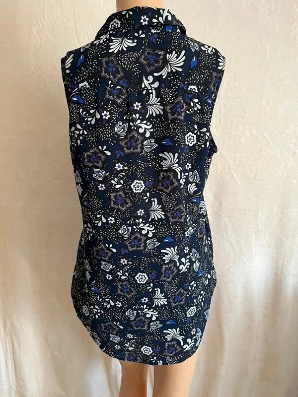 blouse sans manches la halle – taille 36 – photo 3